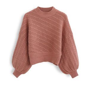 CHICWISH Batwing Sweater